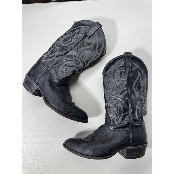 Tony Lama Other - Tony Lama Men's Black Cowboy Boots Style, 9.5 EE